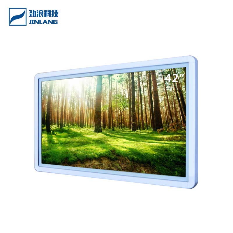 42寸壁掛式液晶高清廣告觸摸播放查詢機(jī)安卓觸摸版
