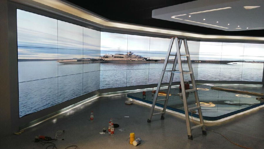 重慶規(guī)劃展覽館液晶拼接成功案例